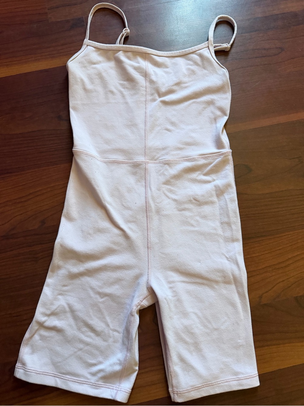 Wilfred Light Pink Cotton Stretch Romper